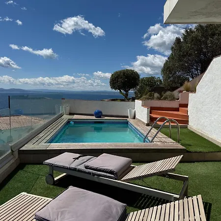 A Canyelles, Piscine Et A Bulles Prives , Vue Panoramique Villa
